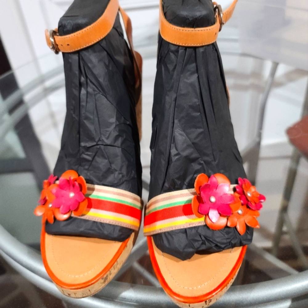 Coach Wedge Heel Sandals